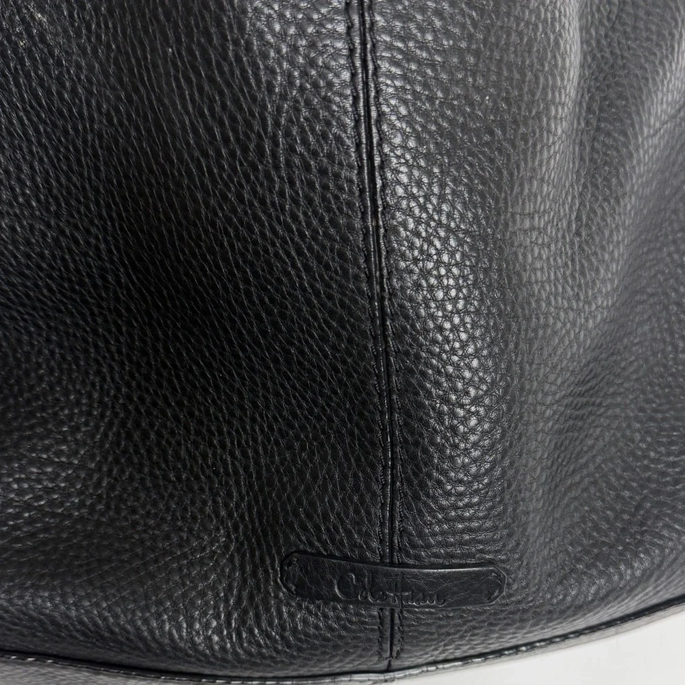 Cole Haan Elegant Black Leather Hobo Bag - Picture 2 of 9